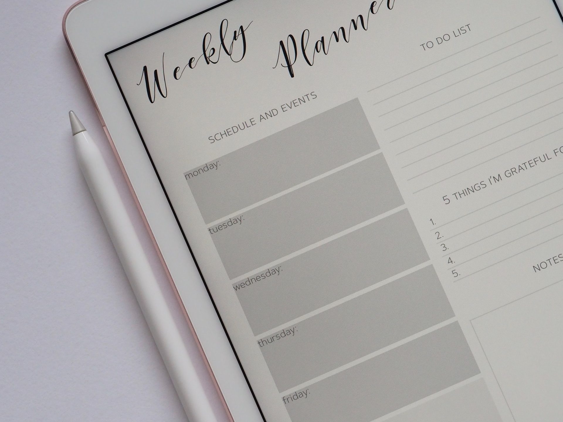 piano editoriale blog